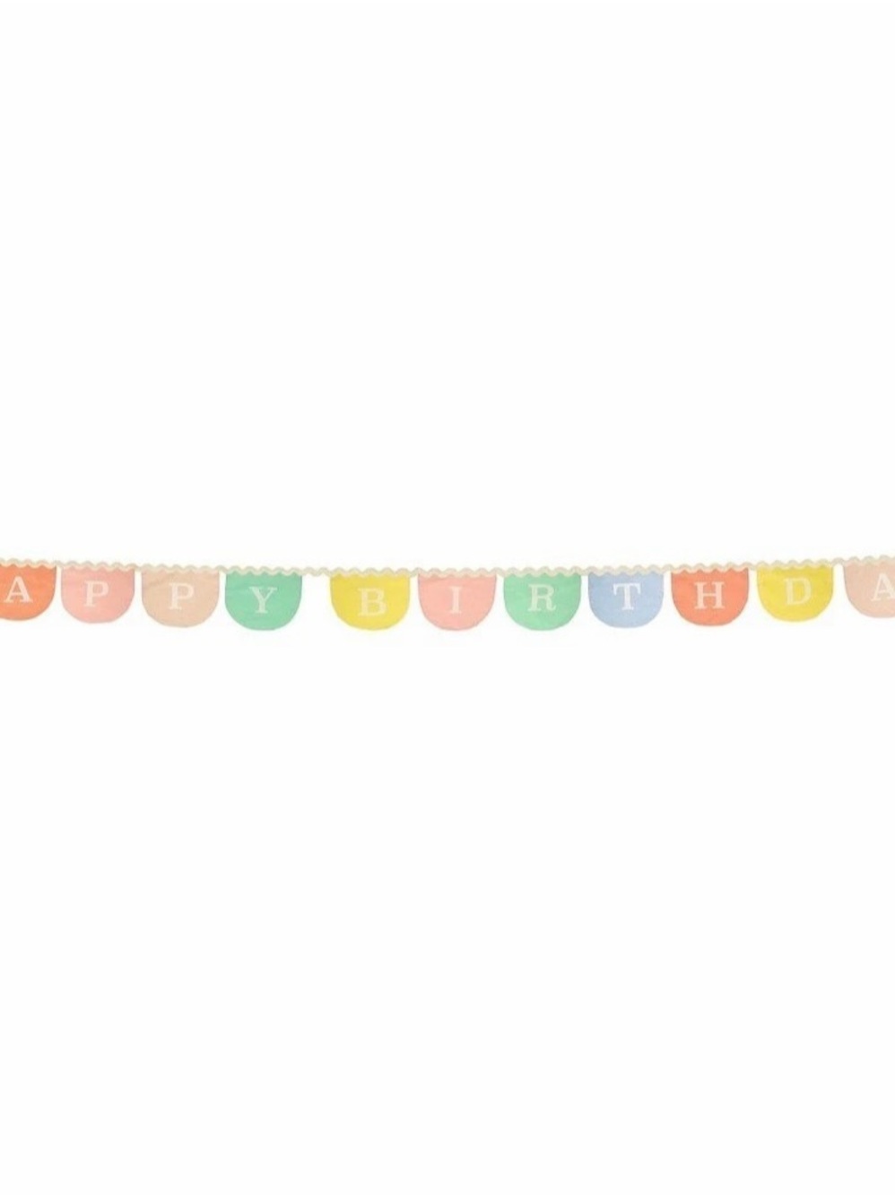 Meri Meri Happy Birthday Fabric Garland
